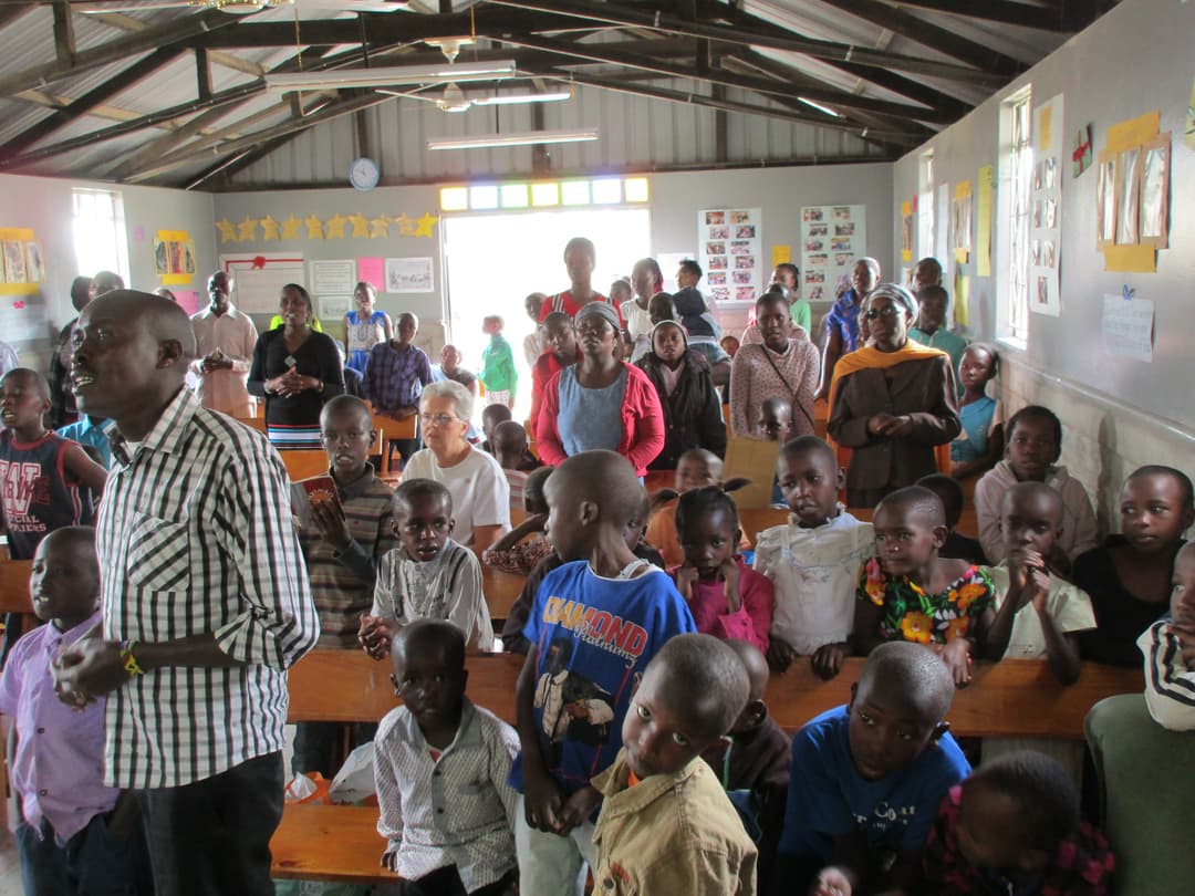 Church community worship