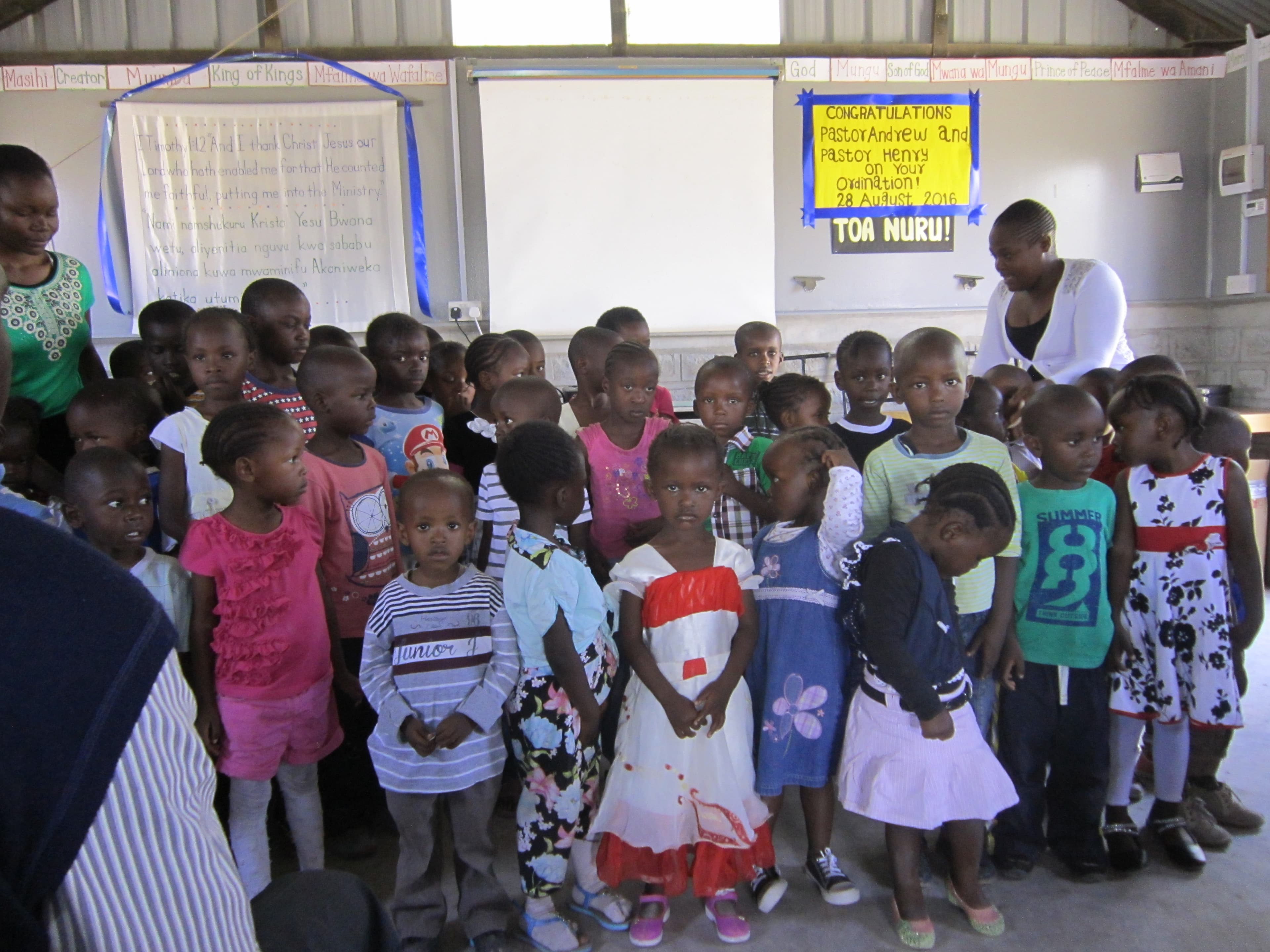 Primary Sunday School moment 1